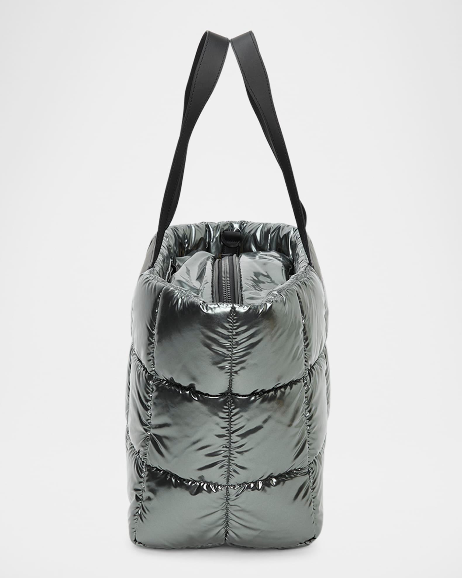 Porter Marche Quilted Shiny Nylon Tote Bag Product Image