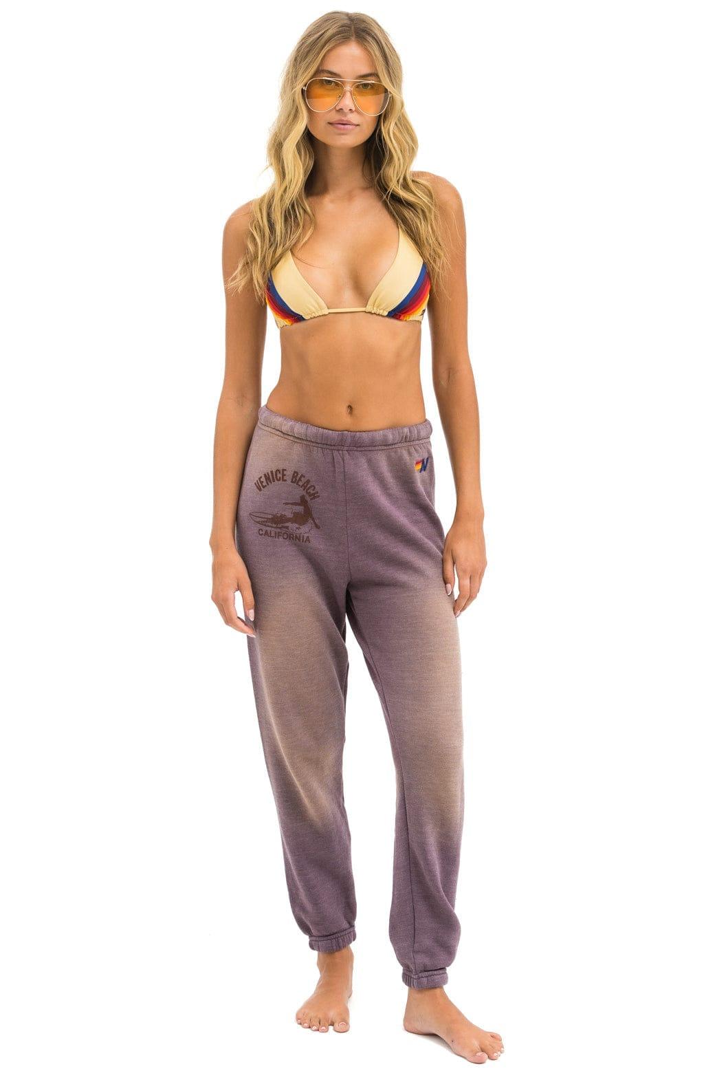 VENICE SURFER SWEATPANTS - FADED MOCHA Female Product Image
