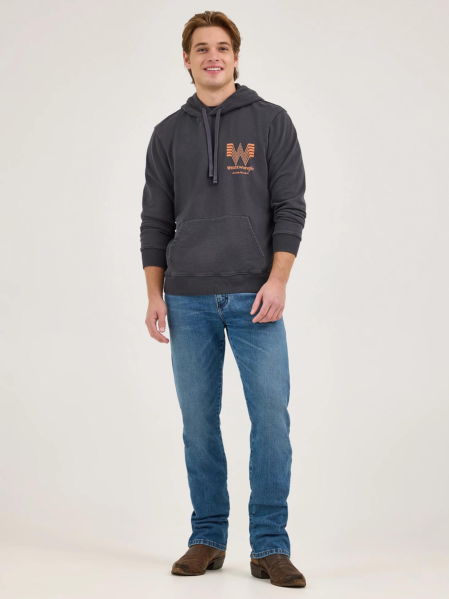 Wrangler x Whataburger Men's Hoodie in Marshmallow Product Image