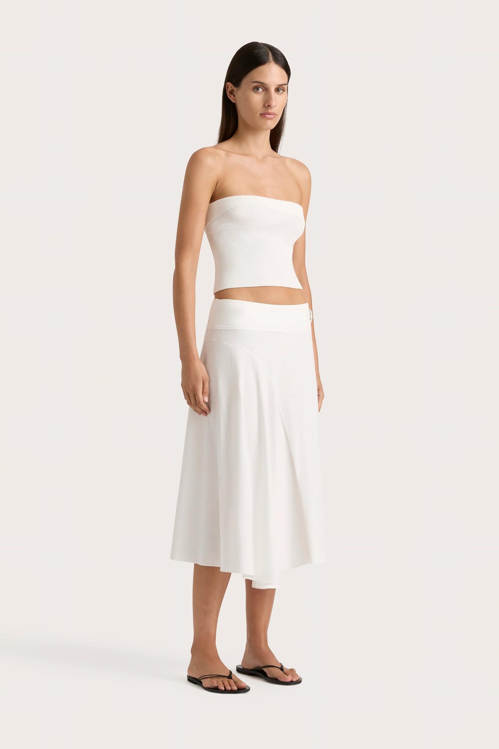 Maceio Skirt White - Final Sale Product Image