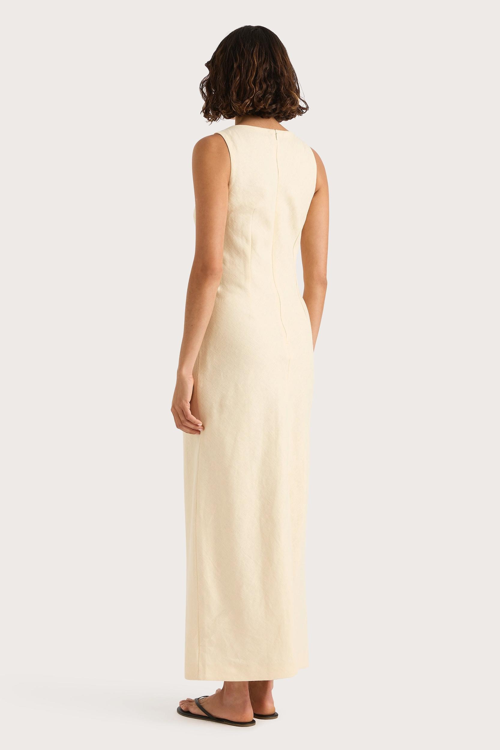 Lydie Maxi Dress Butter - Final Sale Product Image