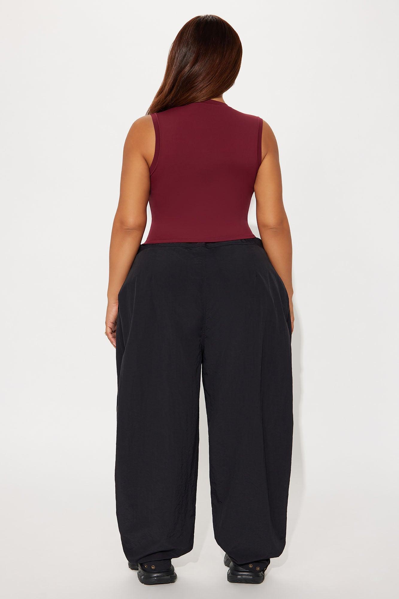 Second Skin Double Lined Muscle Tank - Wine Female Product Image