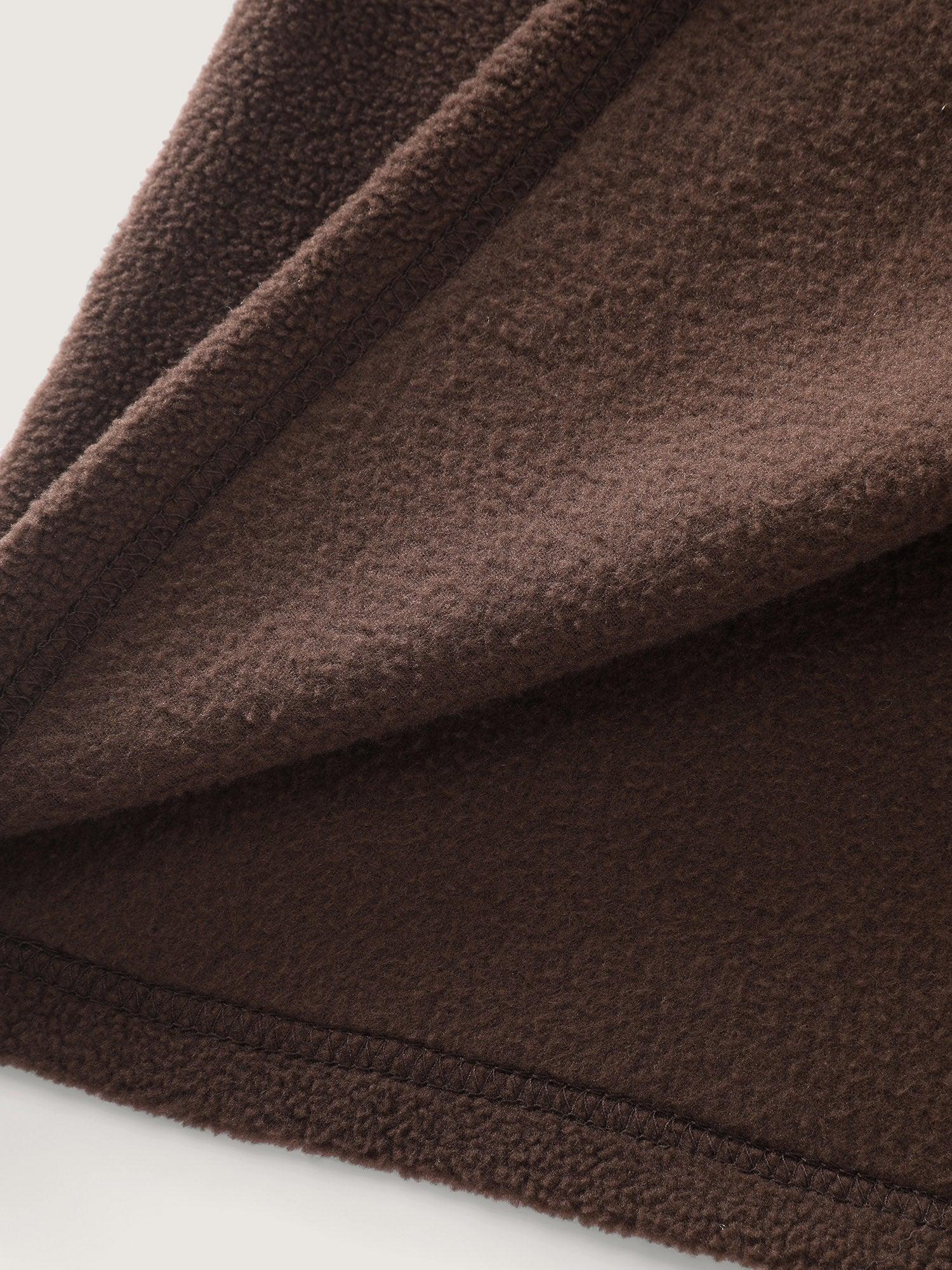 Dacron Drawstring Waist Zipper Sweatshirt Female Product Image