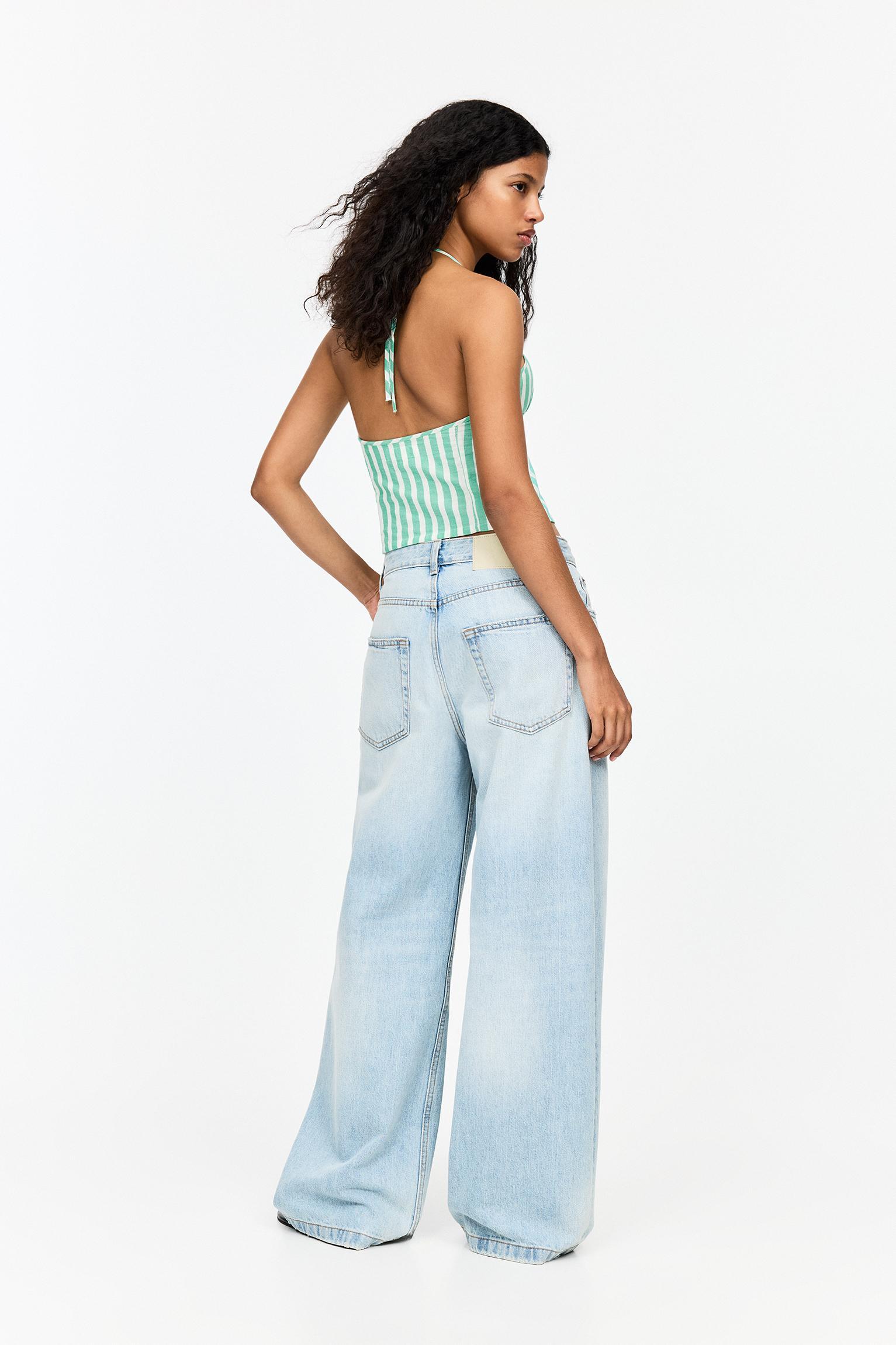 Striped halter top Product Image