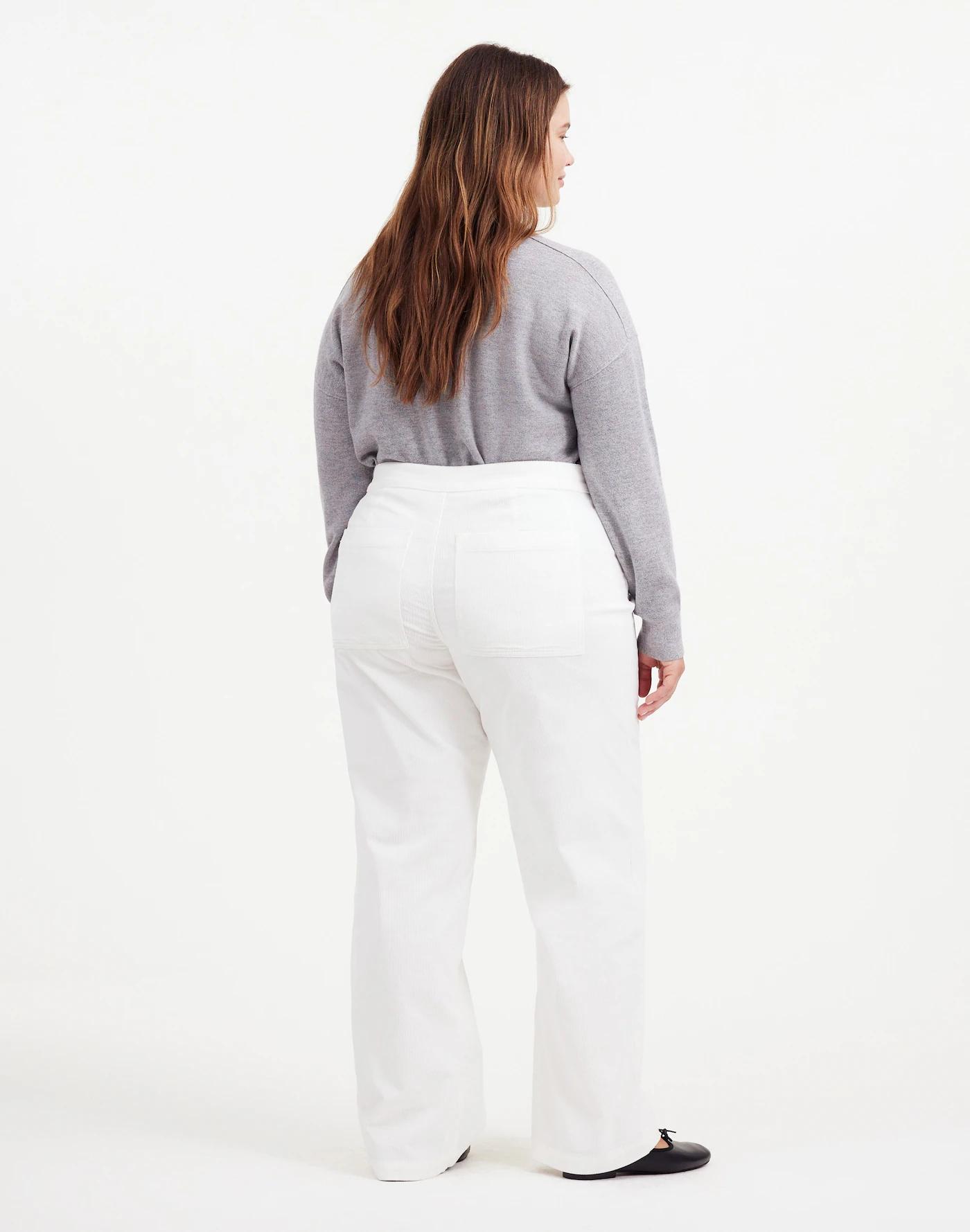 The Plus Emmett Wide-Leg Pant in Corduroy: Welt Pocket Edition Product Image