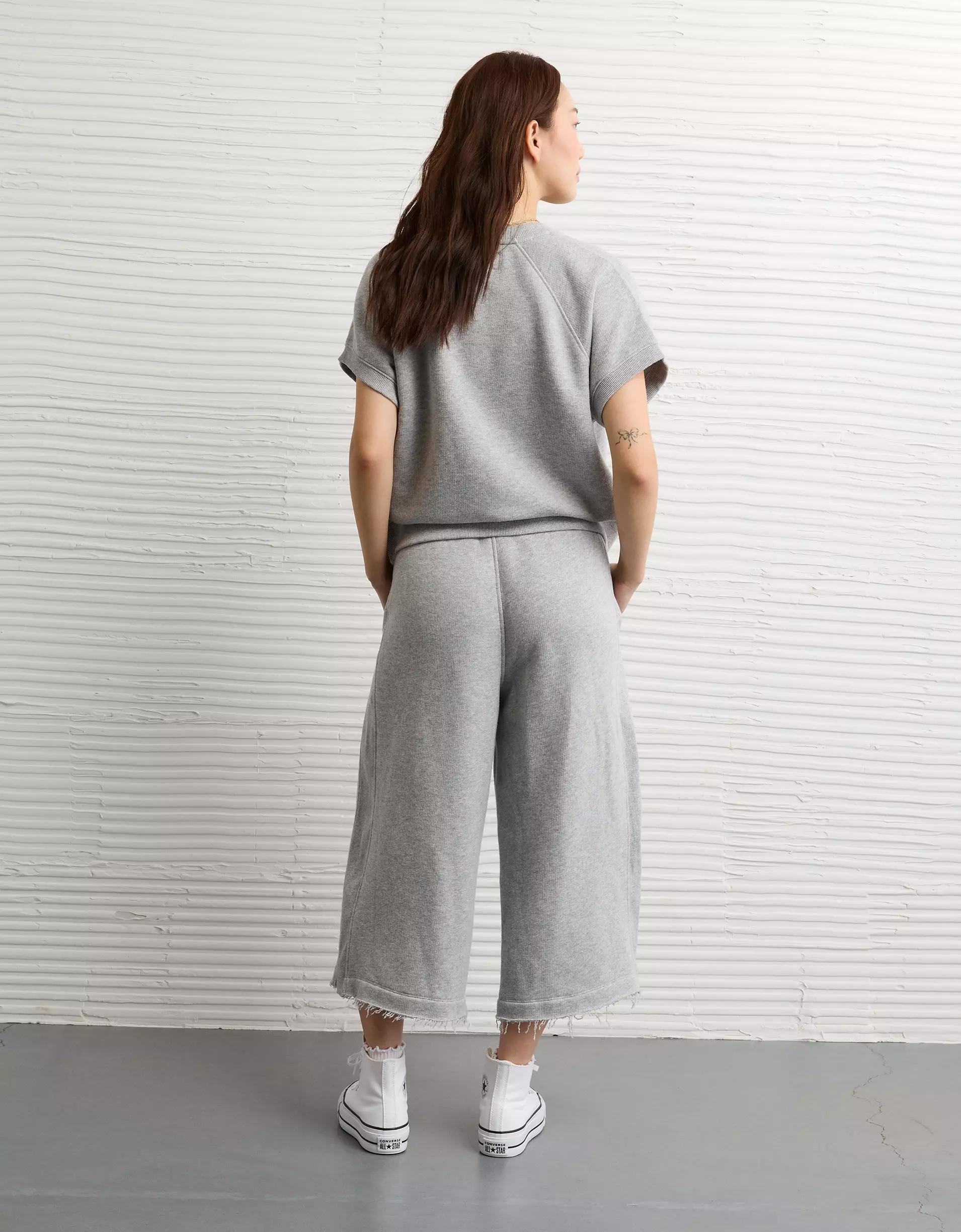 AE Stretch Knit Culotte Pant Product Image