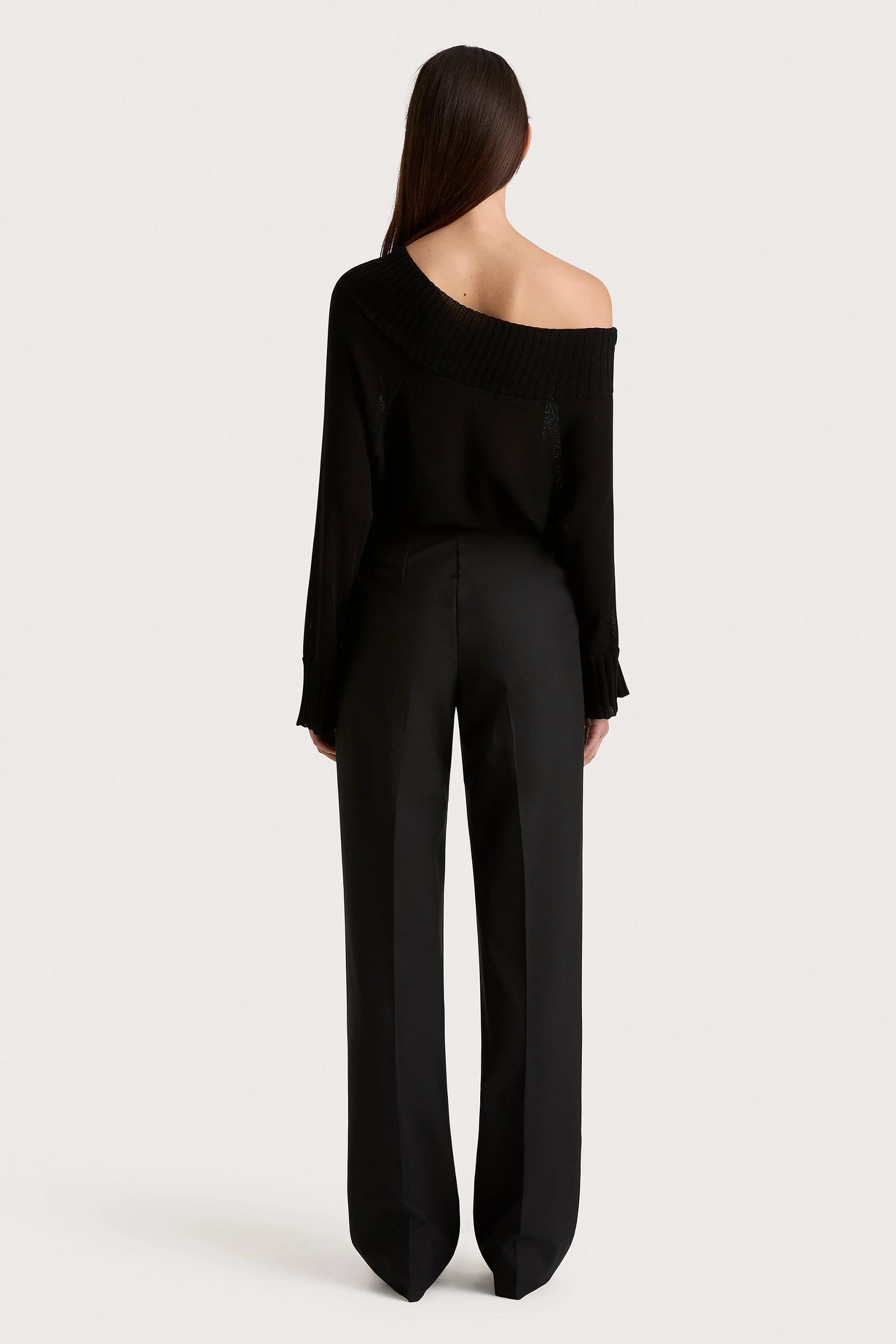 Cecilie Knit Top Black - Final Sale Product Image