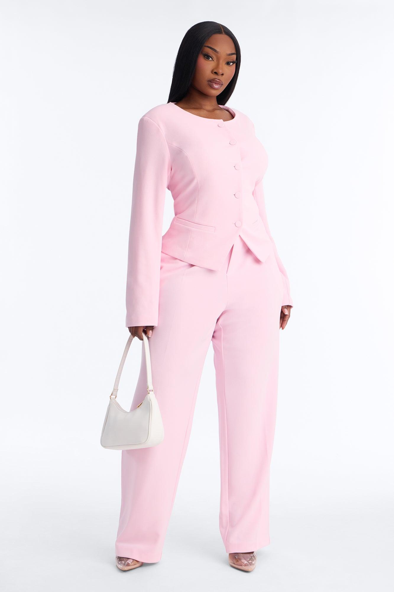 Mission Accomplished Blazer - Light Pink Female Product Image