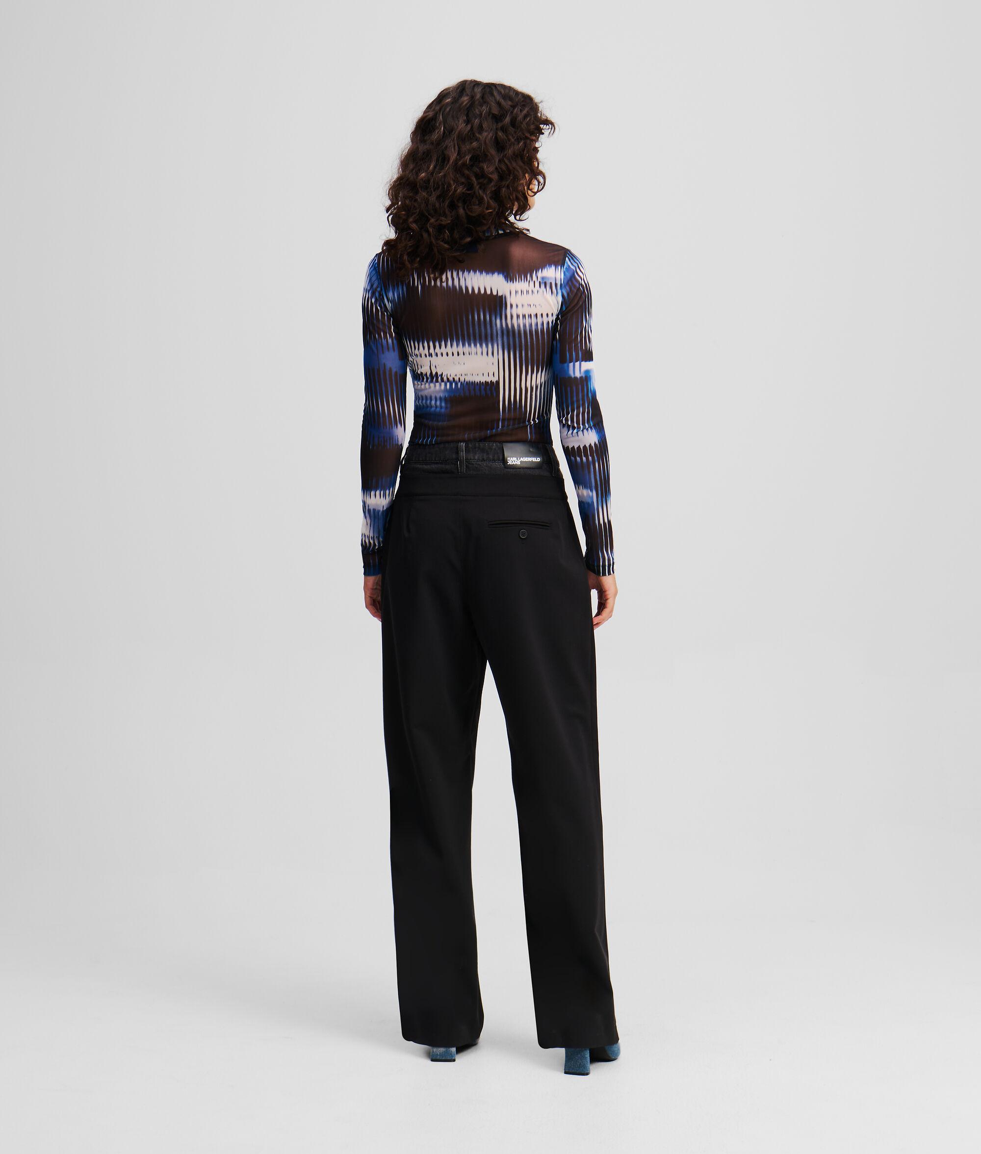 MIXED-MATERIAL PANTS Product Image