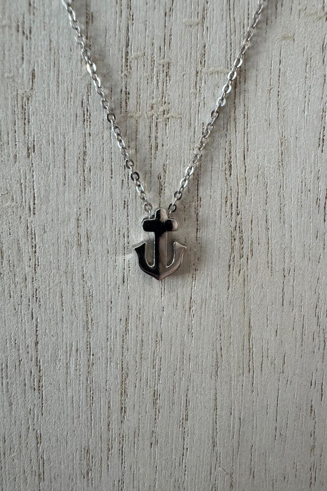 Anchor Pendant Necklace Product Image