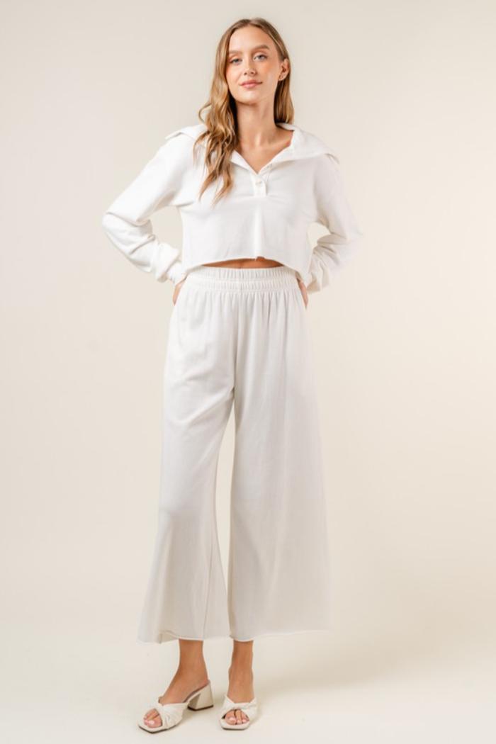 Wide Leg Sweatpants Product Image