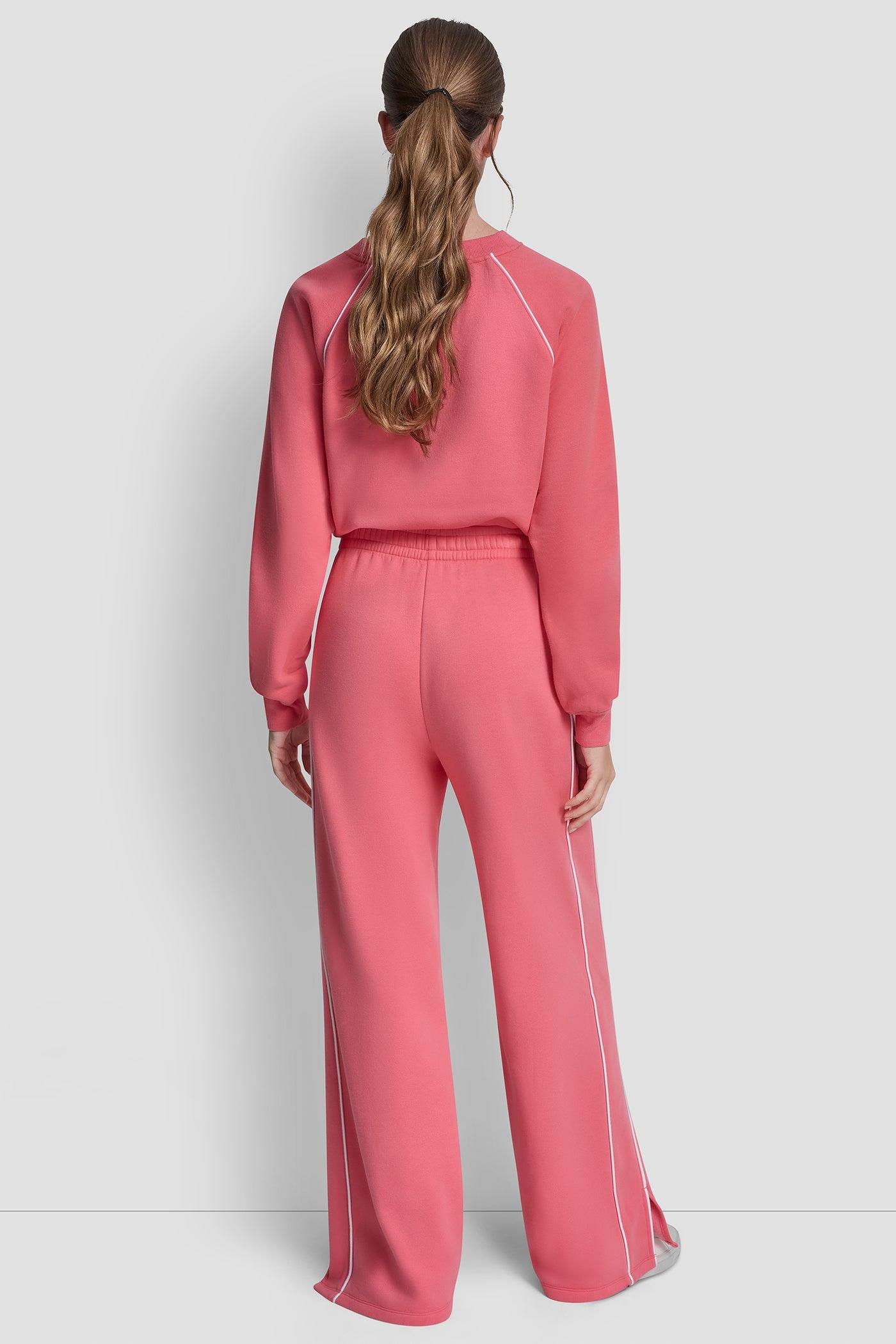 HIGH-RISE PIPED TRACK PANTS Product Image