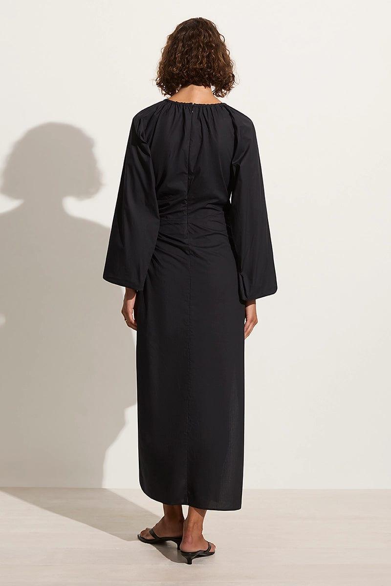 De Deus Midi Dress Black - Final Sale Product Image