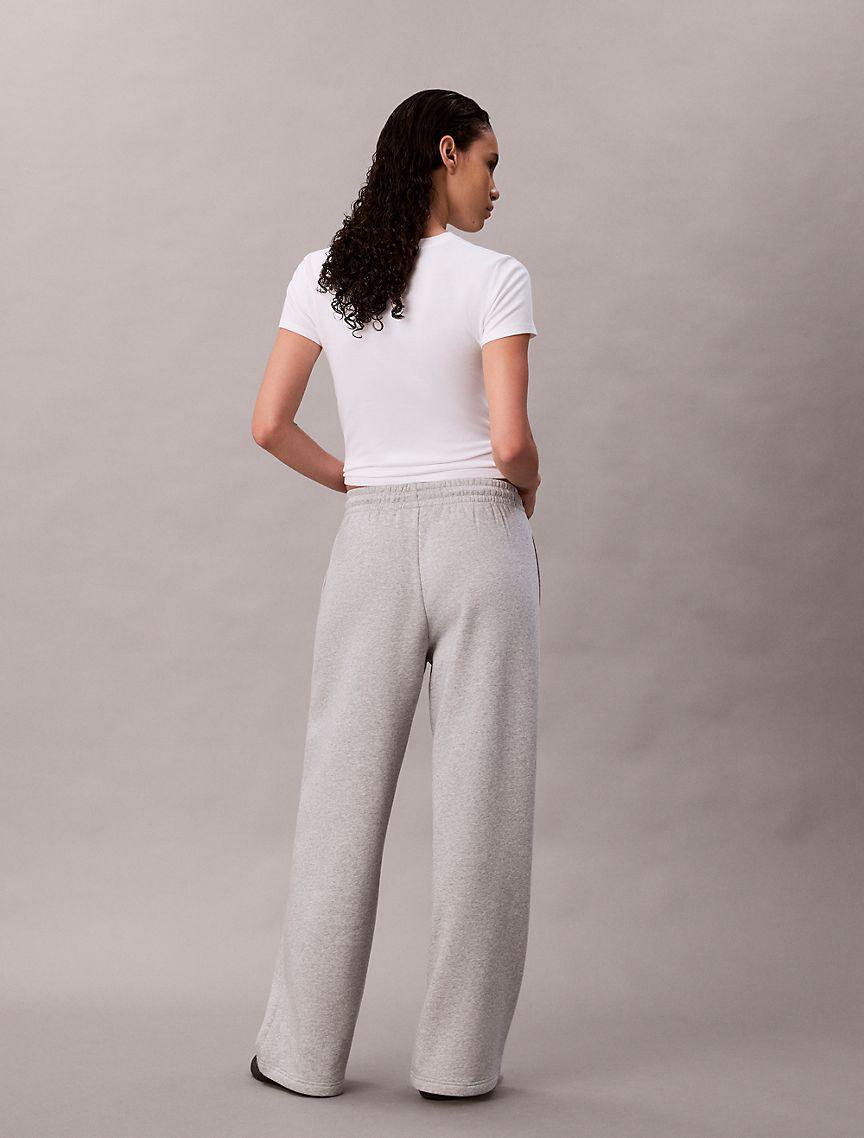 Fleece Sequin Monogram Sweatpants Product Image