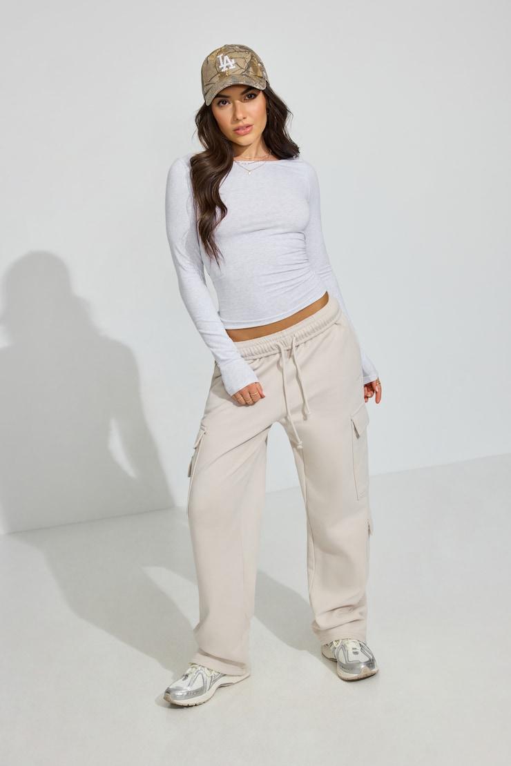 Estelle Long Sleeve Boatneck Top Product Image