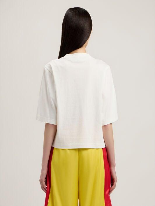Neck Logo Boxy T-Shirt Product Image