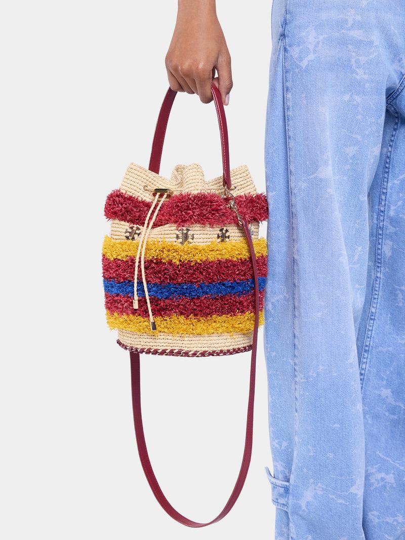 RAFFIA BUCKET BAG Product Image