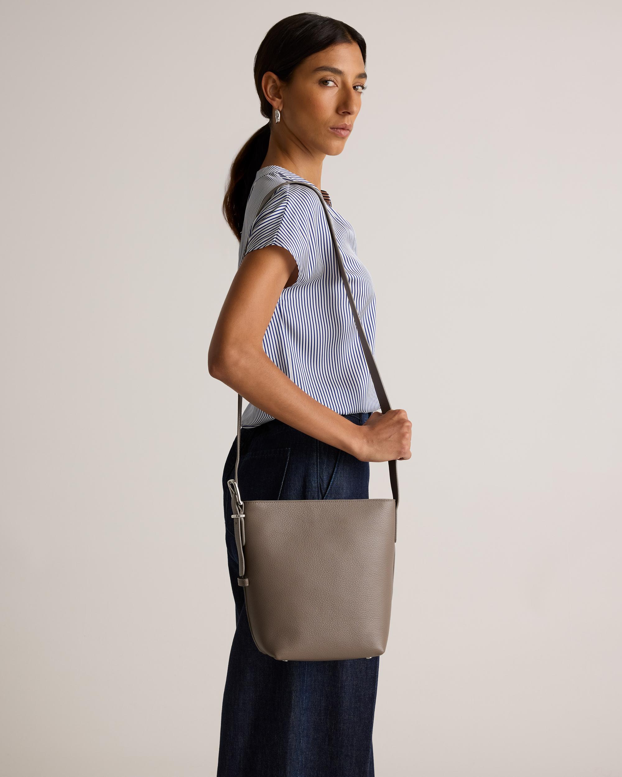 Quince | Women's Italian Leather Bucket Crossbody Product Image