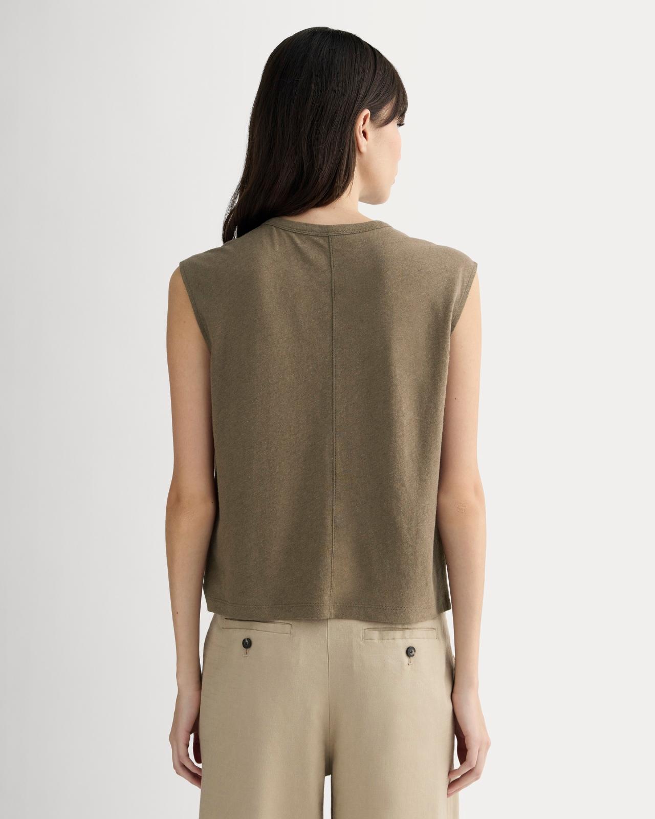 Womens Muscle T-Shirt in Cotton Linen by Everlane Product Image