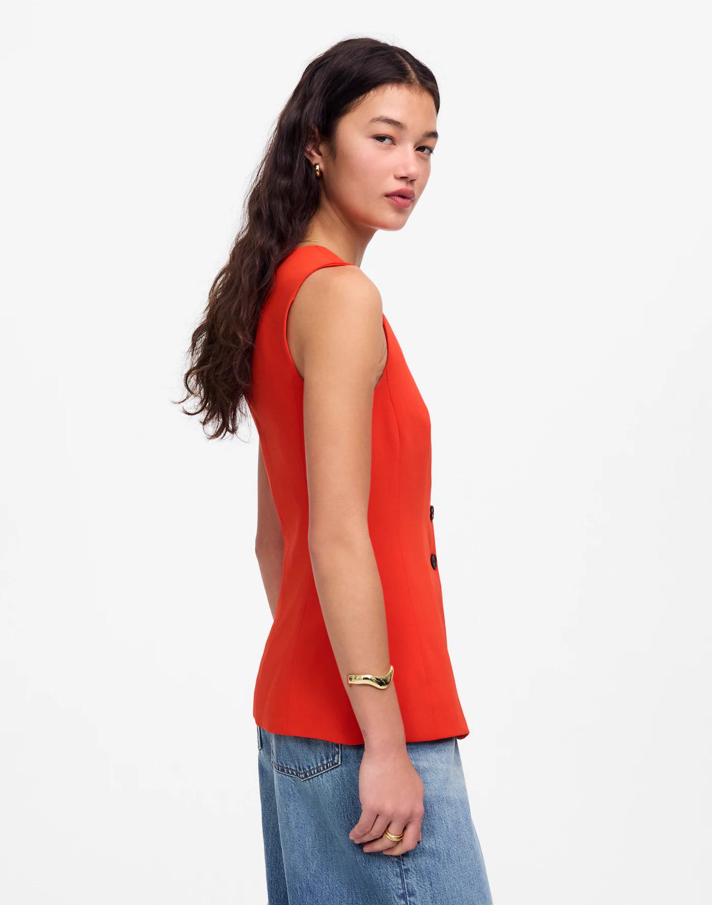 Cutaway Long Vest Product Image