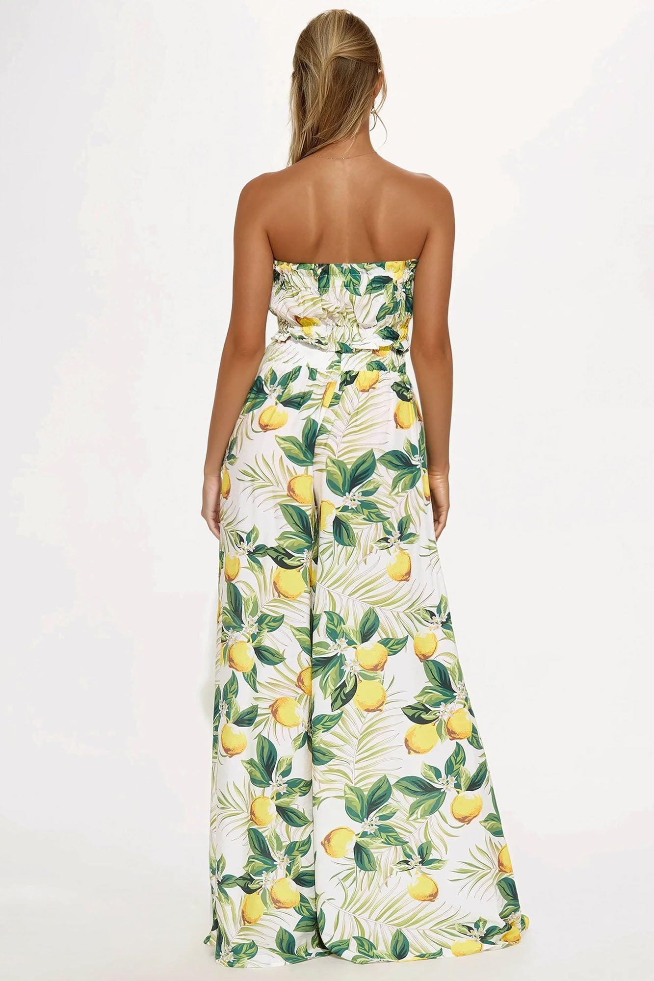 Limoncello Pant Set - Yellow Product Image