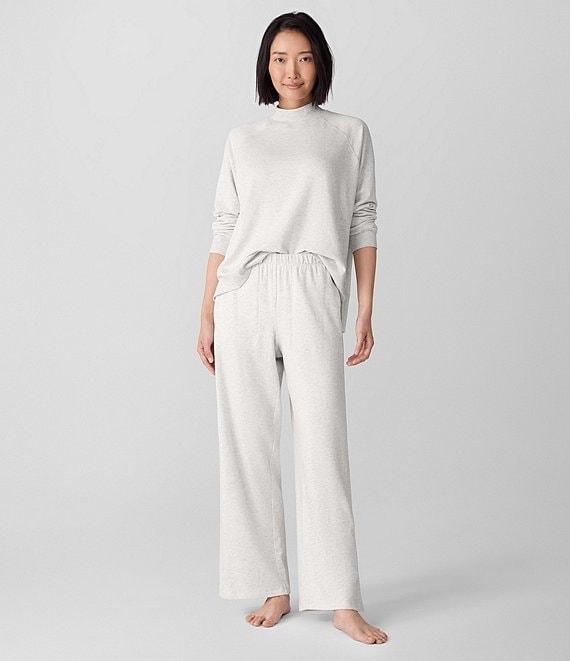 Eileen Fisher Soft Knit High Neck Long Sleeve Top Product Image