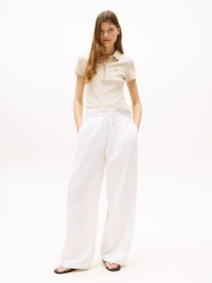 Slim Fit Zip Polo Product Image