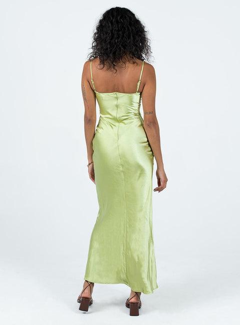 Kenzie Maxi Dress Green Product Image