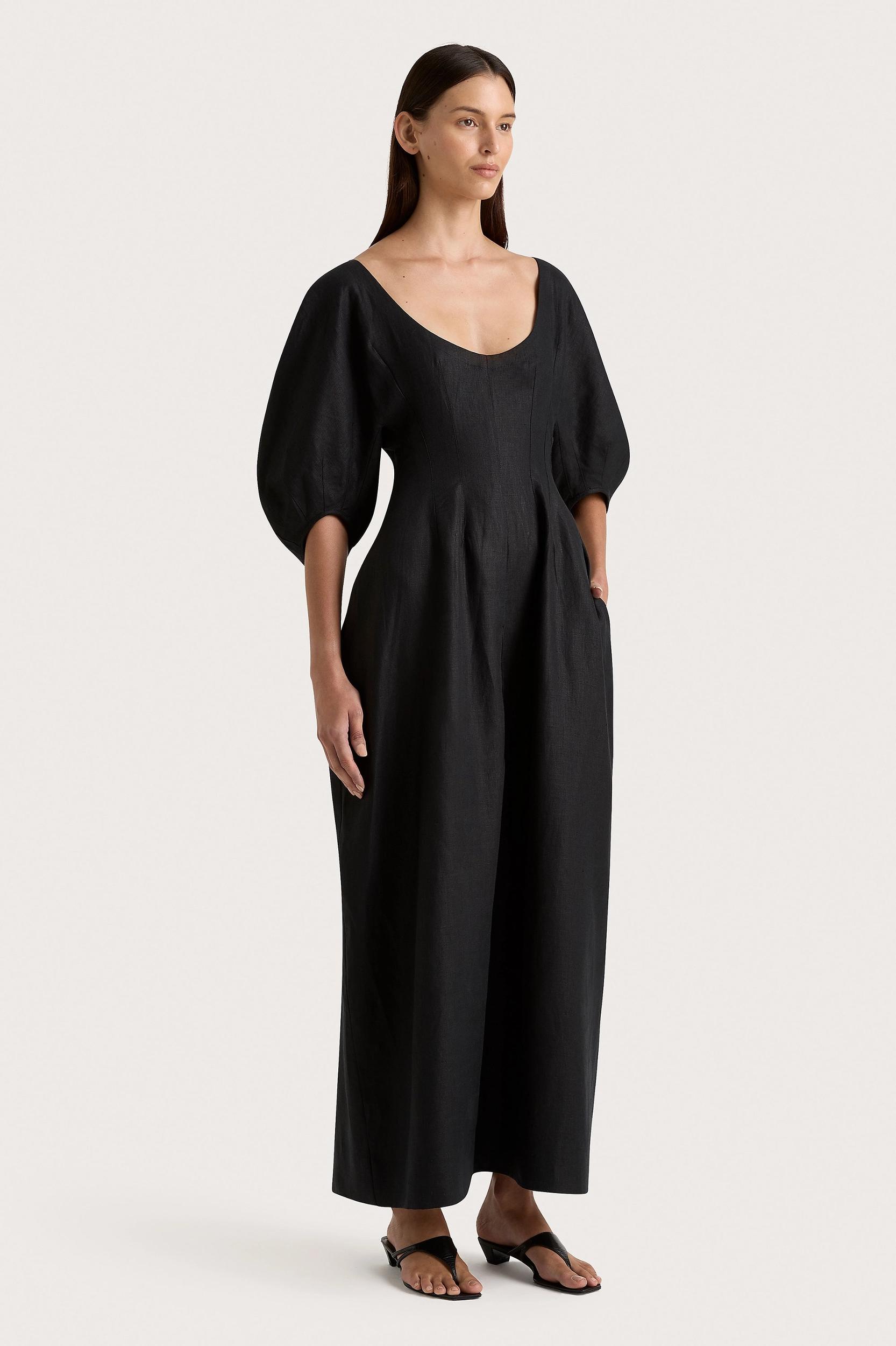 Raynara Maxi Dress Black - Final Sale Product Image