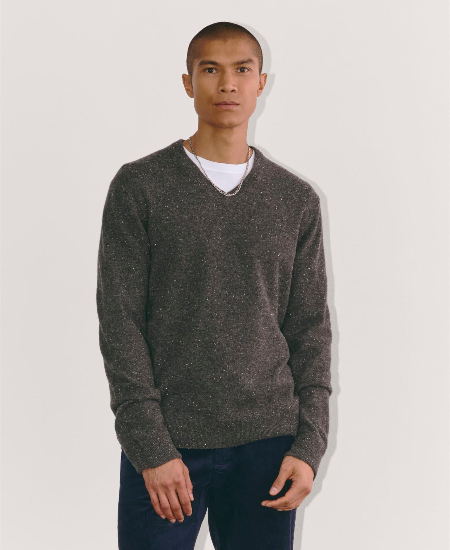 Mens Cashmere V-Neck Sweater by Everlane Product Image