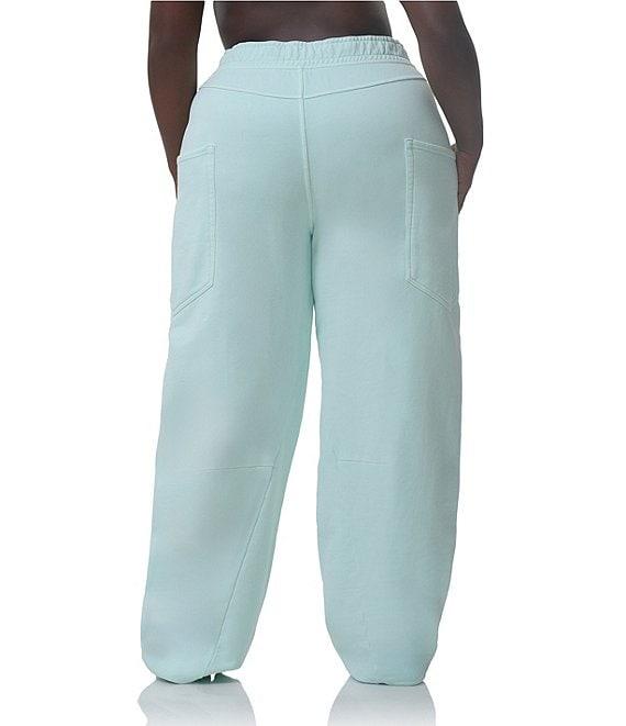 AFRM Plus Size Ryan Coordinating Fleece Barrel Leg Sweatpants Product Image