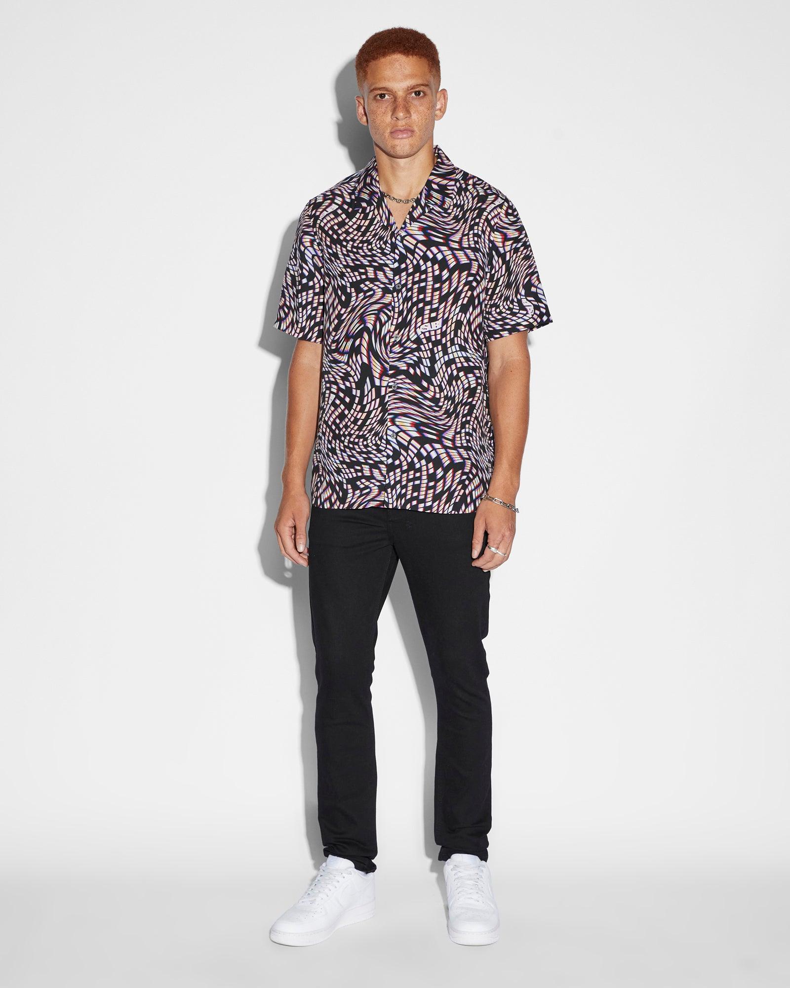 RAINBOW ROAD RESORT SS SHIRT MULTI Male Product Image