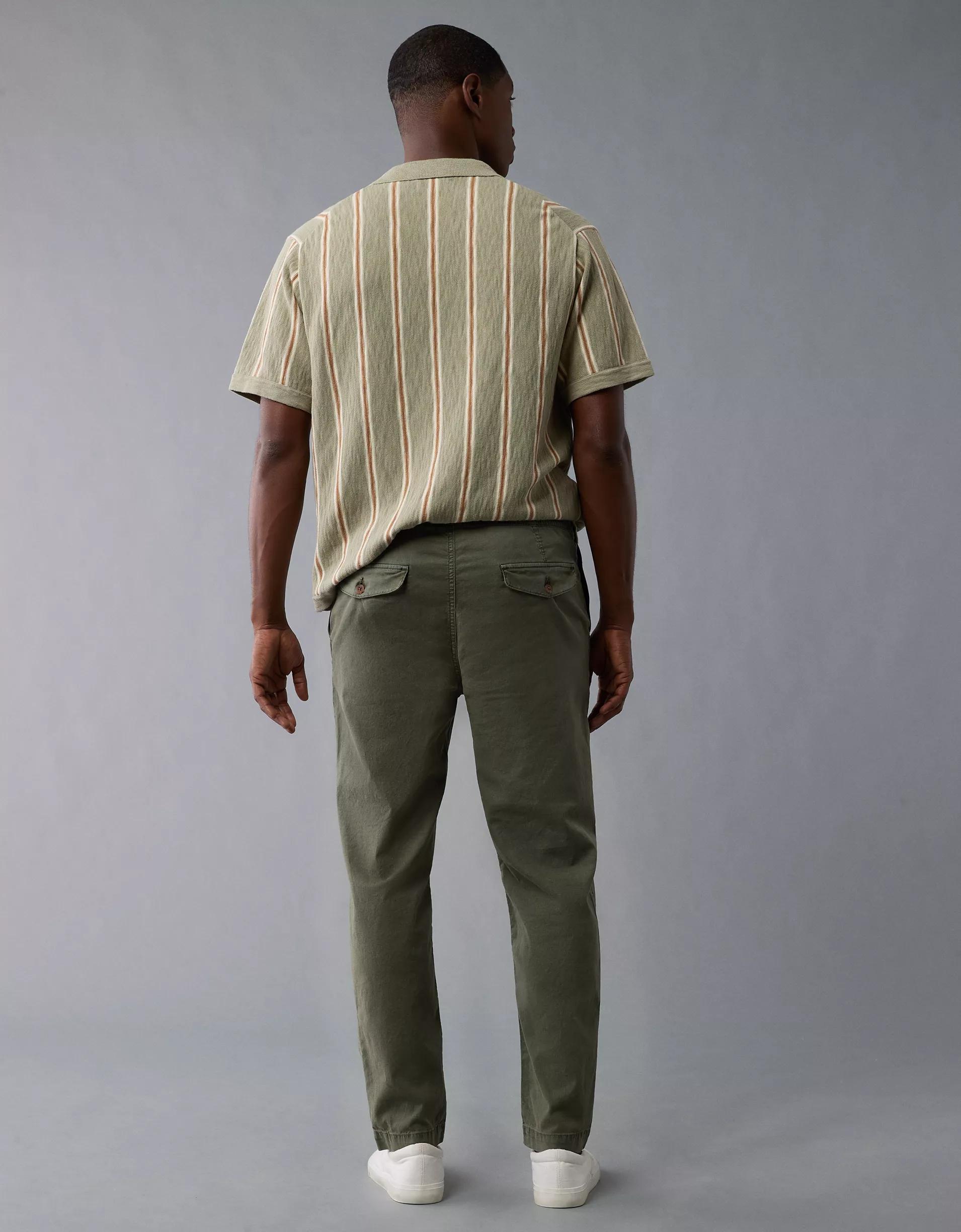 AE Flex Linen-Blend Athletic Fit Pull-On Pant Product Image