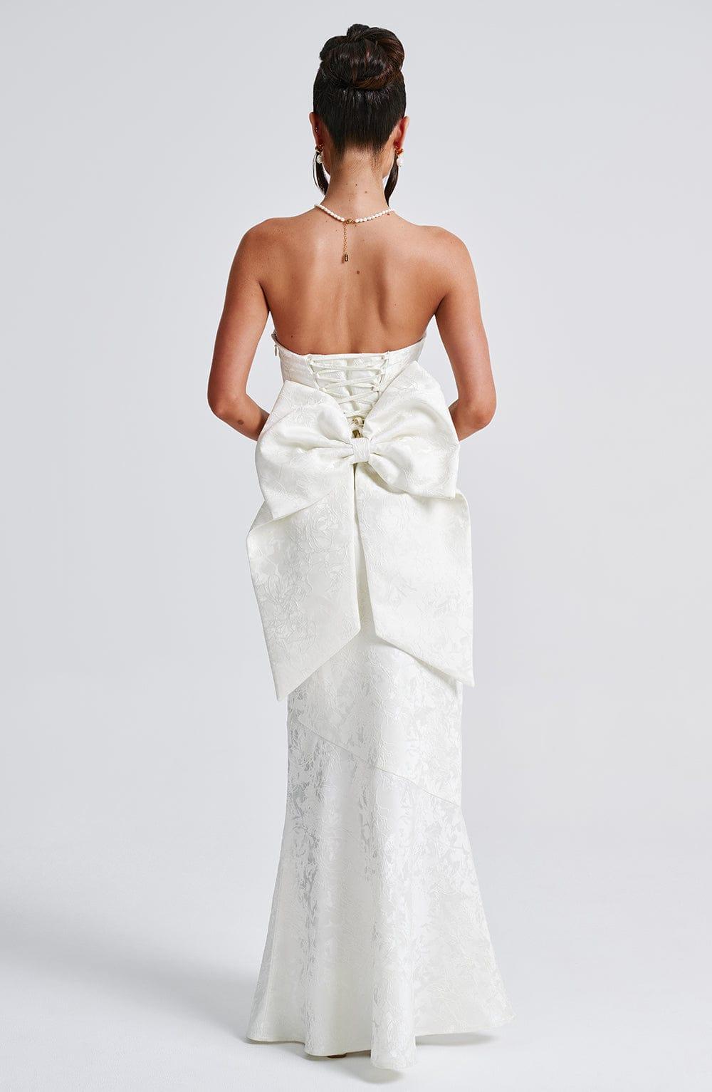 Felicity Maxi Dress - Ivory Product Image