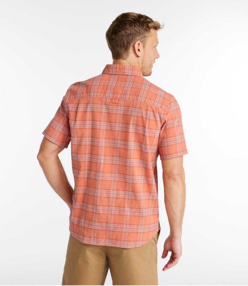 Men's Stonecoast Hemp Shirt, Short-Sleeve, Slightly Fitted Untucked Fit Product Image