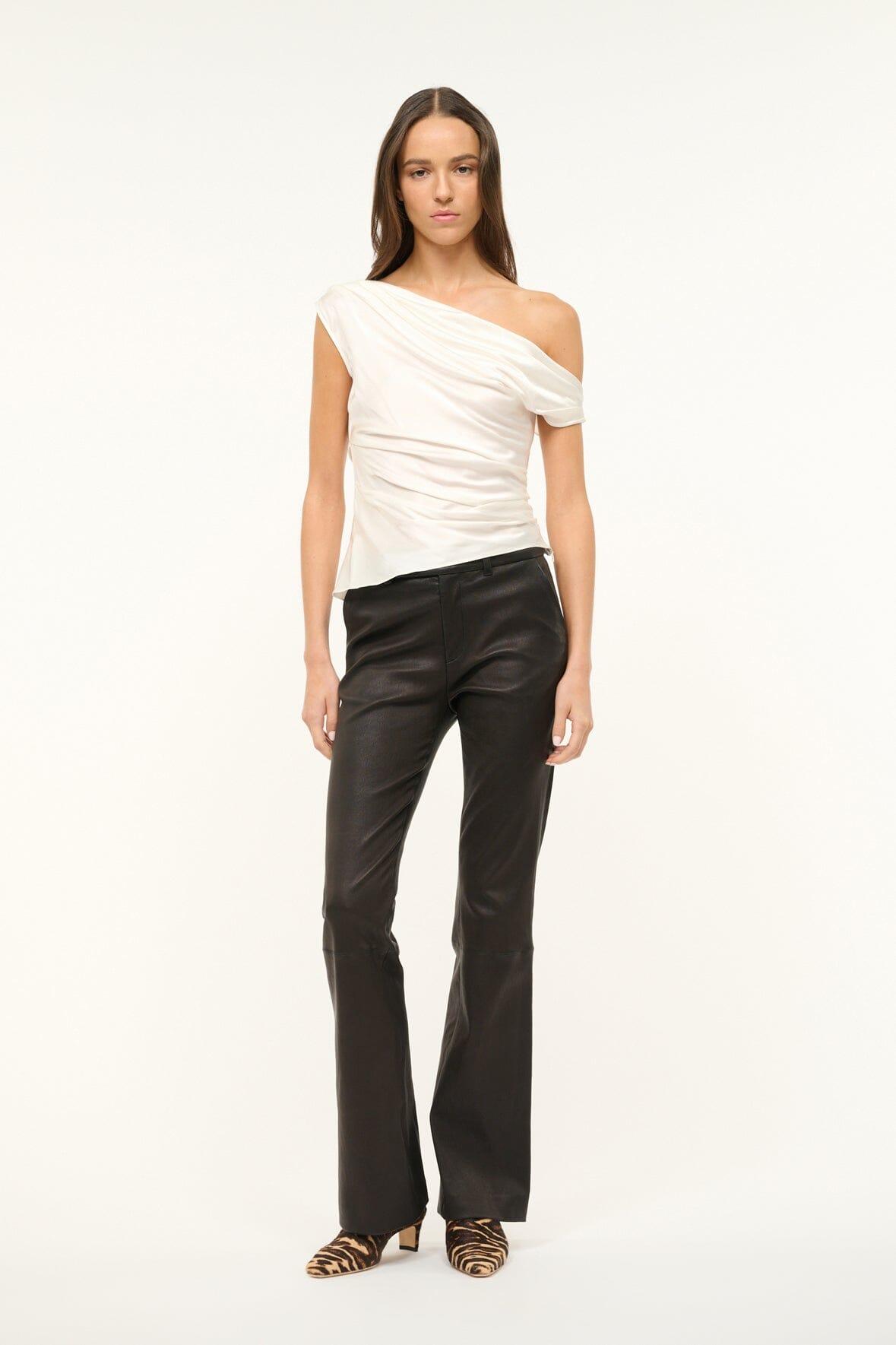 PHARE SILK TOP | IVORY Product Image