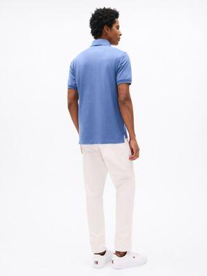 Slim Fit Block Stripe Polo Product Image