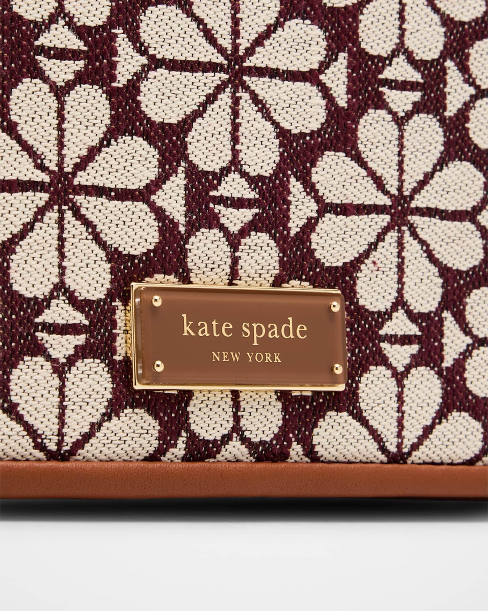 spade flower jacquard crossbody bag Product Image