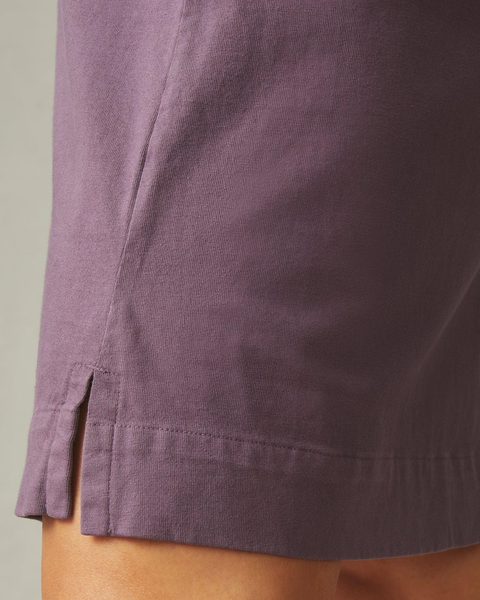 Women's T-Shirt Dress - Black Plum Product Image