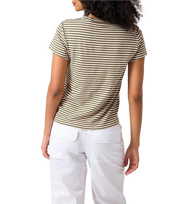 Sanctuary The Perfect Tee Crew Neck Print Short Sleeve Top Product Image