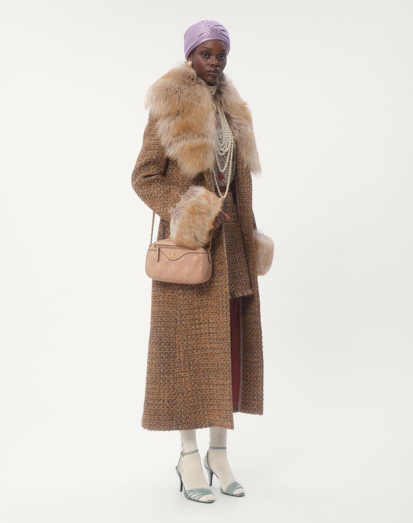 Valentino Garavani Quiltie 67 Medium Shoulder Bag In Quilted Nappa Leather Product Image