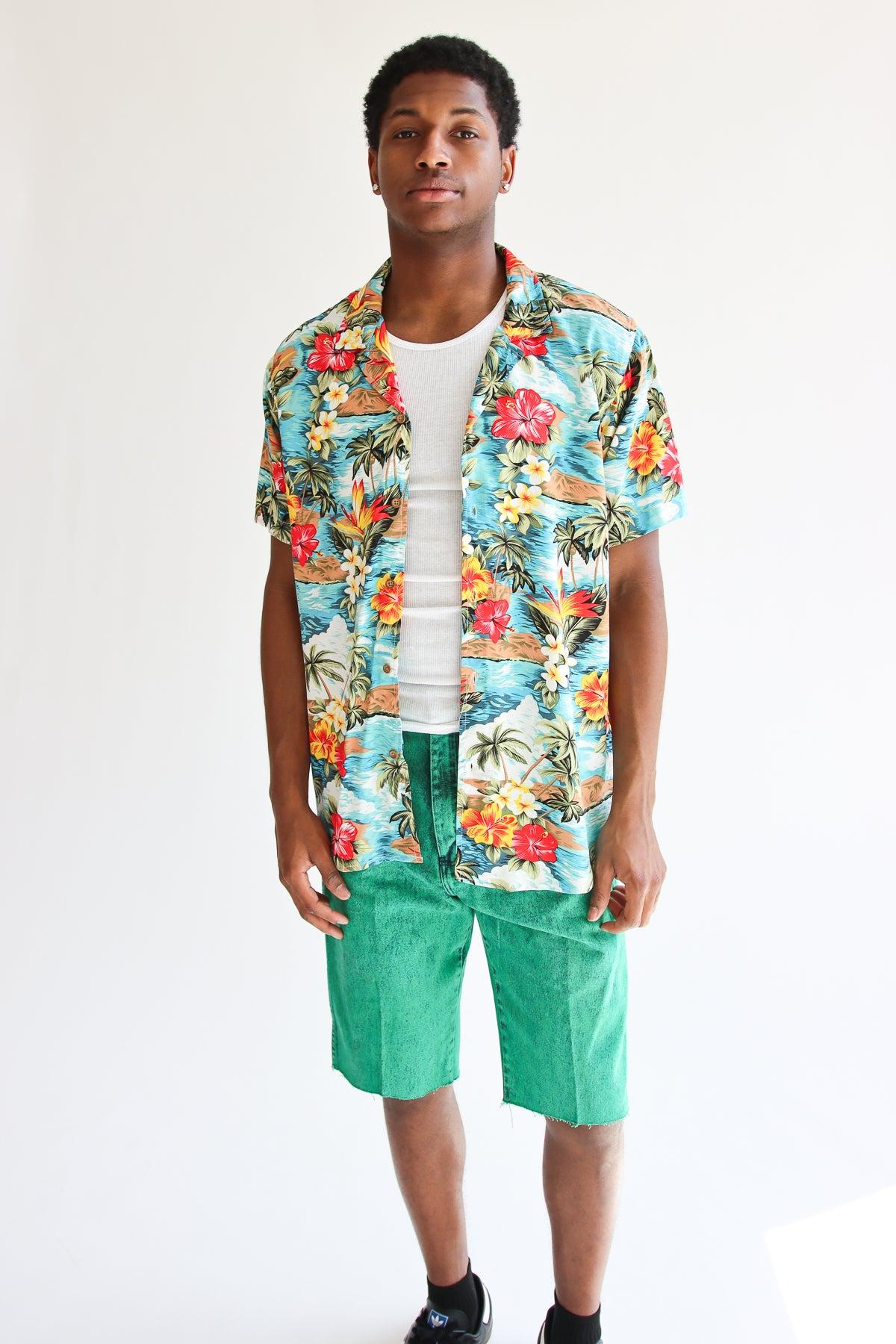 Tropical Oasis Hawaiian Shirt Product Image