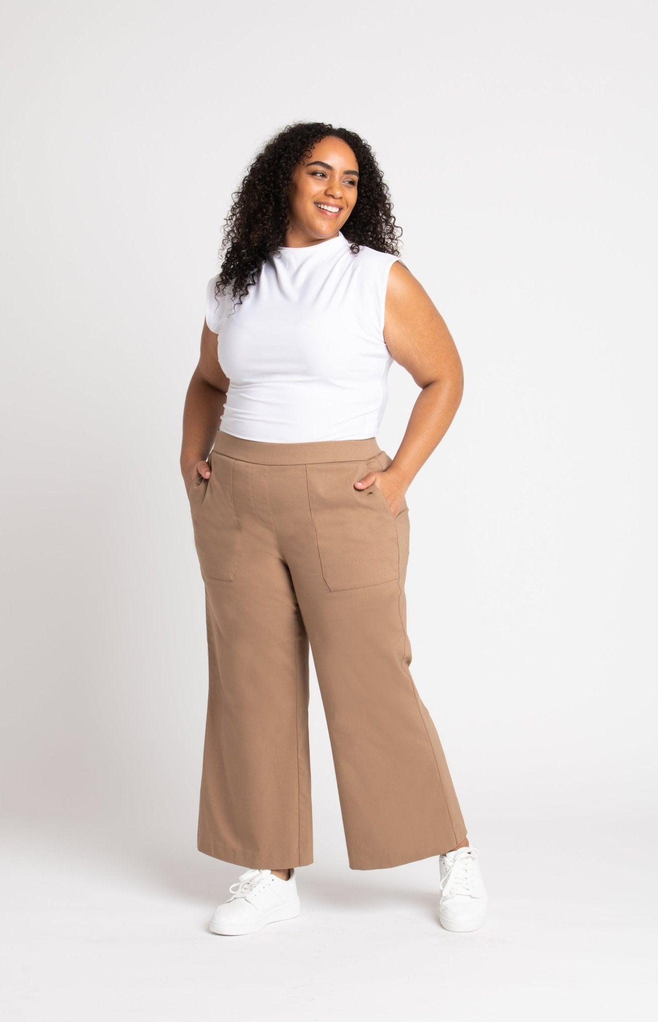 Roz & Ali™ - Liv Superstretch Sailor Pants - Plus Product Image