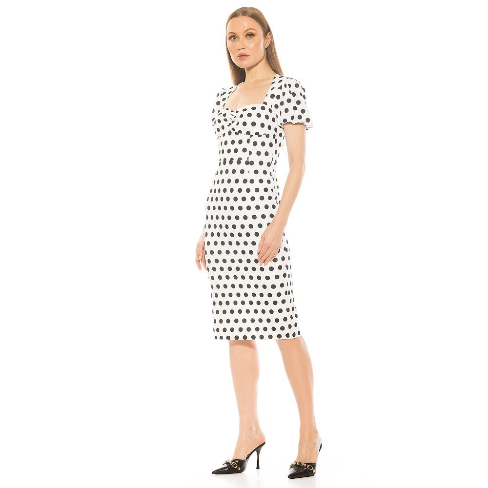 Women's ALEXIA ADMOR Micaela Puff Sleeve Sweetheart Sheath Dress,  Product Image