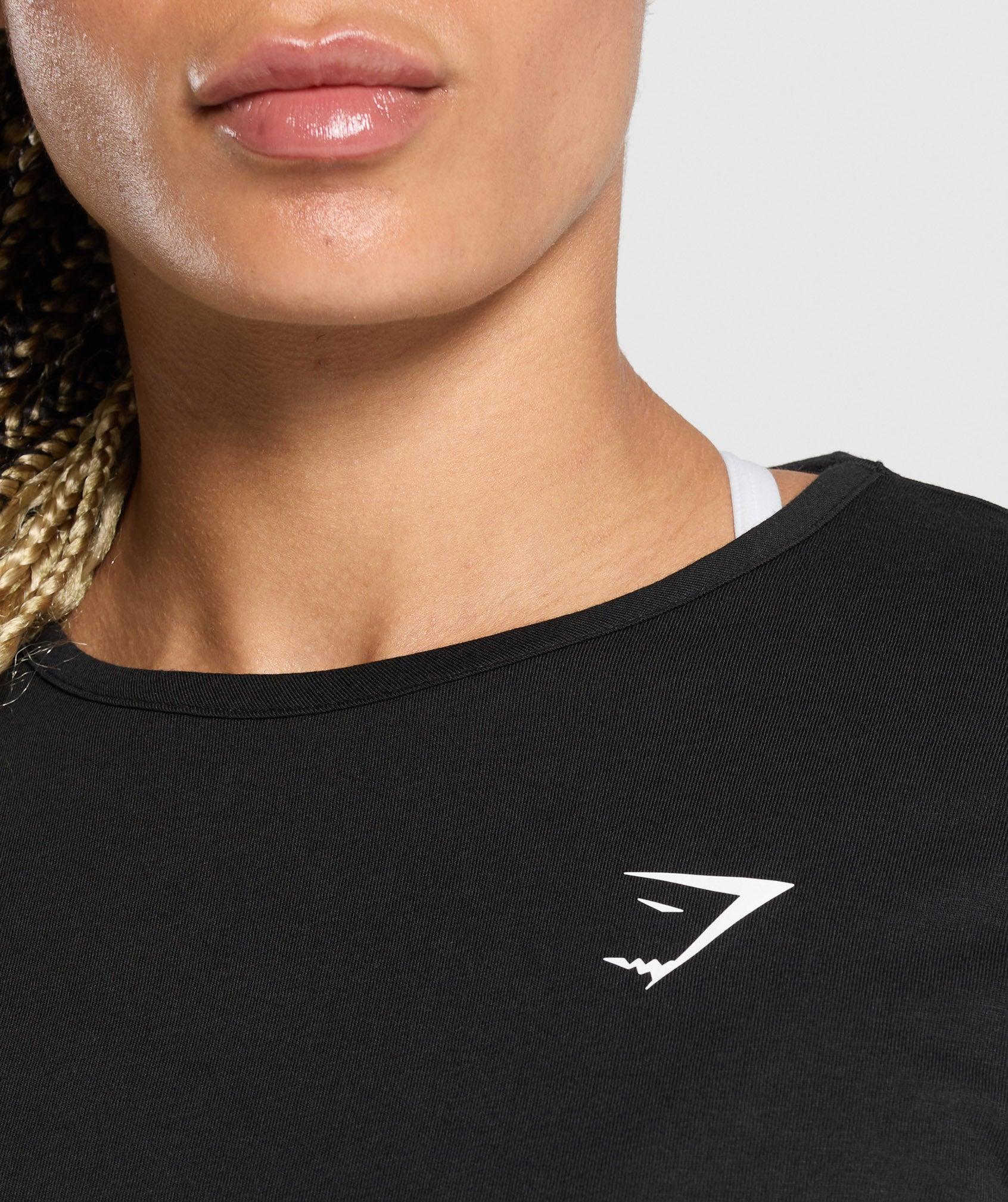 Training Oversized Cotton Long Sleeve Top Product Image