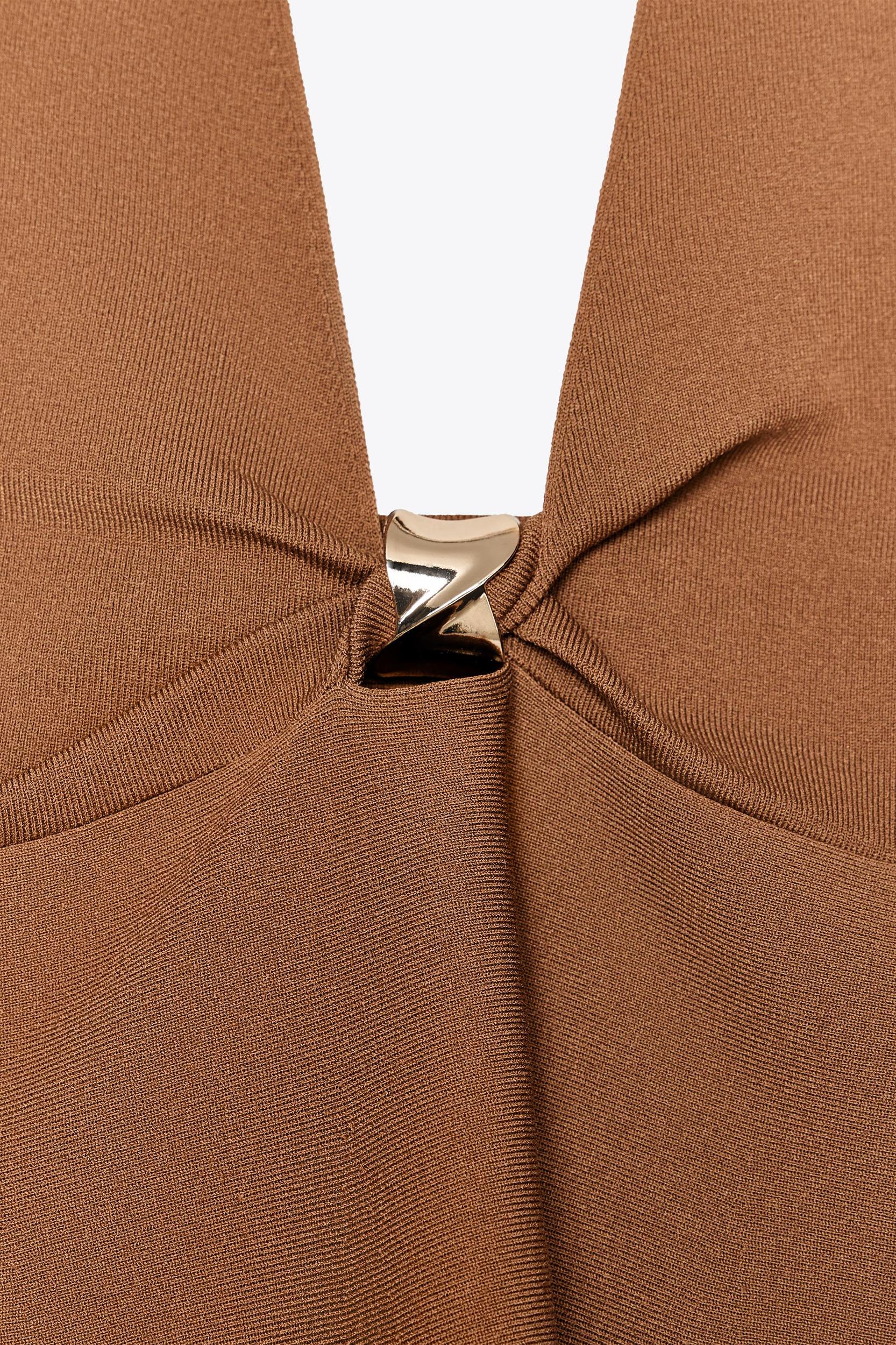 HALTER PEPLUM TOP Product Image