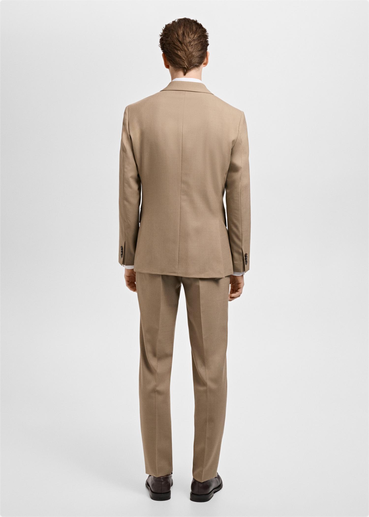 Turin 100% virgin wool suit blazer - Men | MANGO USA Product Image