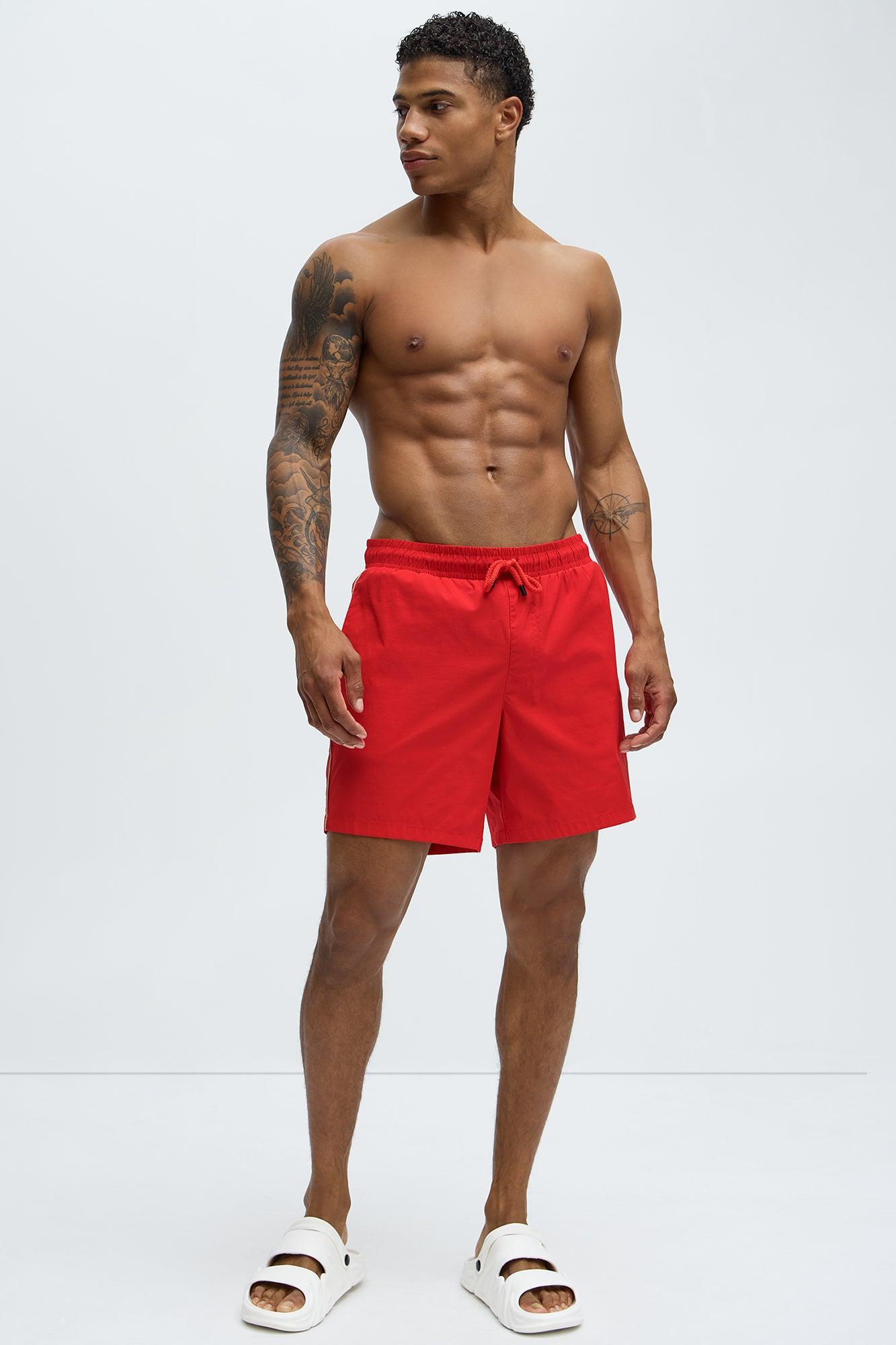 Track Flex Swim Classic Trunk - Red Product Image