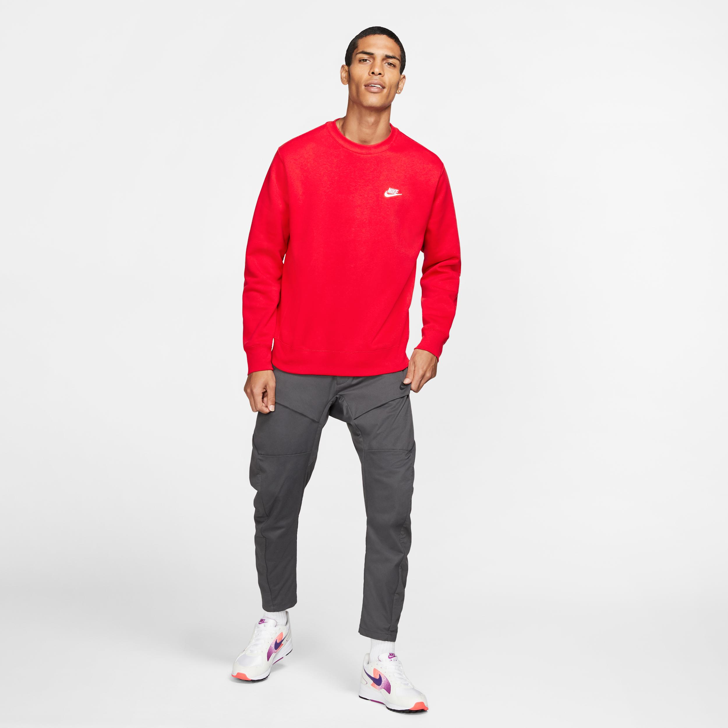 Mens Nike Sportswear Club Fleece Crew | BV2662-657 Product Image