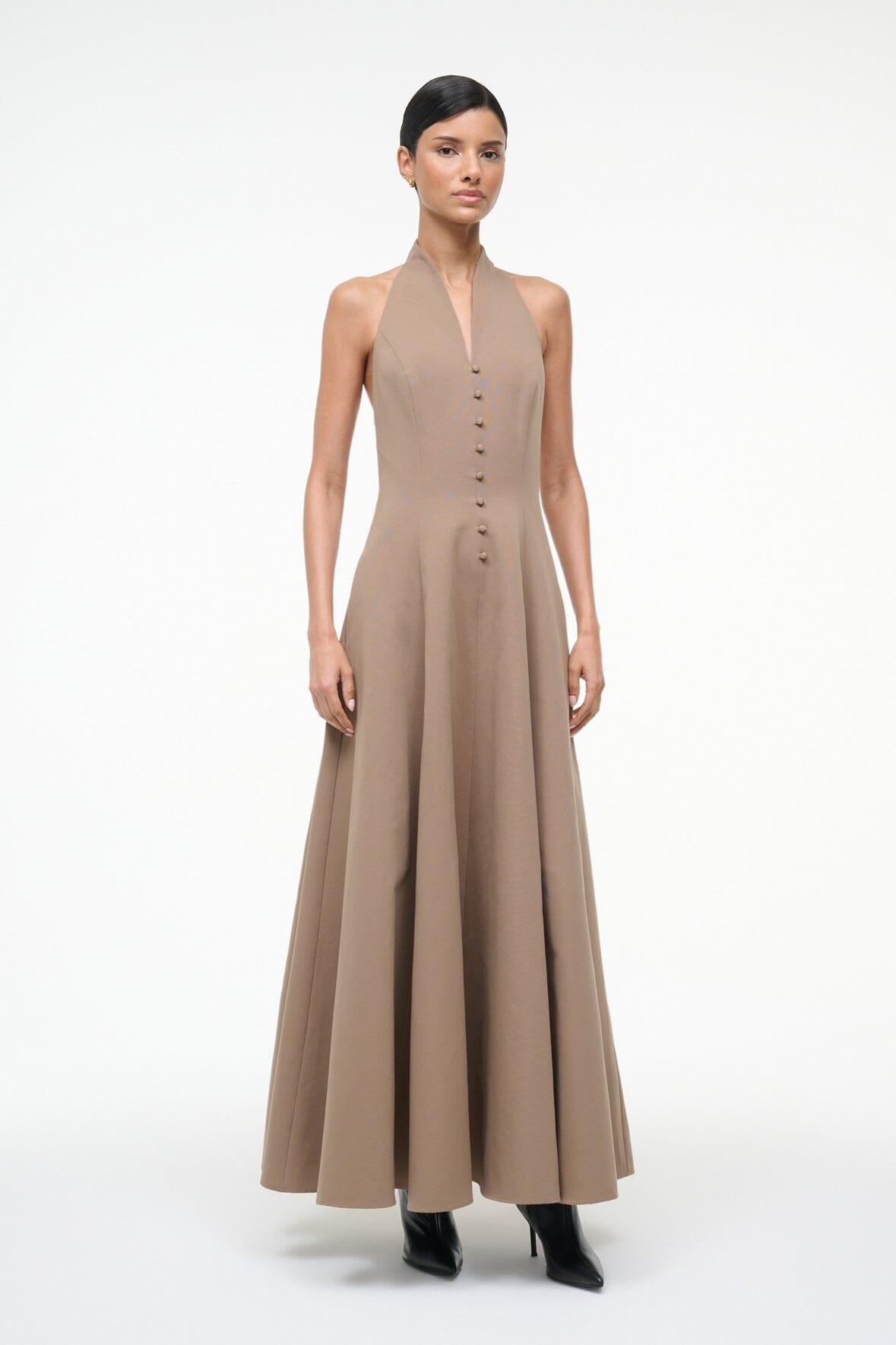 STELLA DRESS | TAUPE Product Image